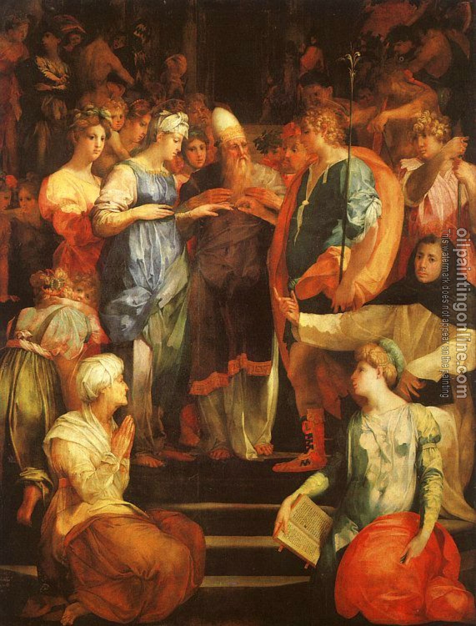 Fiorentino, Rosso - Marriage of the Virgin